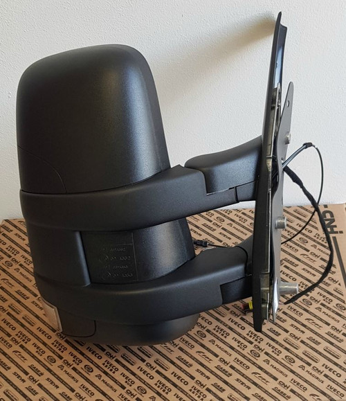 Iveco Daily Mirror Short Arm Complete Manual Heated Aerial O/S Right 14> Genuine