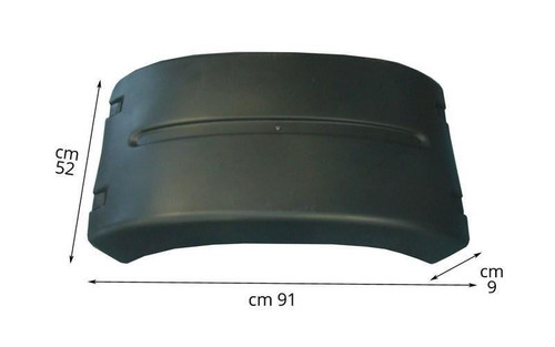 MAN TGS Wing Top Mudguard Narrow 520mm 2007-2013