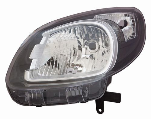 Renault Kangoo Headlight Headlamp Black Inner Passenger N/S Left 3/2013 Onwards