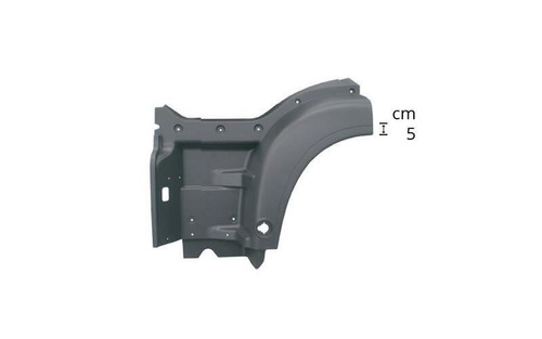 MAN TGS Stepwing Narrow Arch Grey Left 2007-2013