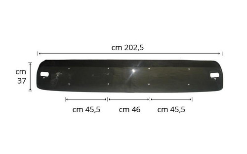 MAN TGS Sunvisor 202.5cm x 37cm 2007-2013