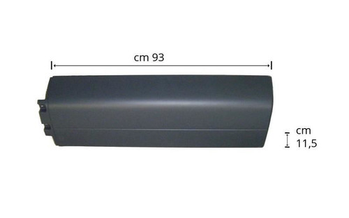 MAN TGS Mudguard Extension 930mm x 115mm Left 2007-2013