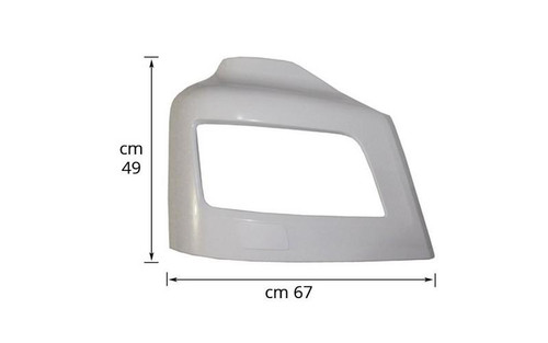 MAN TGS Euro 6 Headlight Headlamp Panel With Washer Hole Right 2014-2020