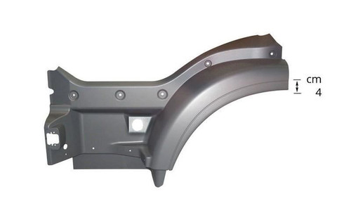 MAN TGL Euro-6 Upper Stepwing Left 4cm 2014-2020