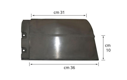 MAN TGL TGM Mudguard Extension Short Length 36cm Left 2005-2013