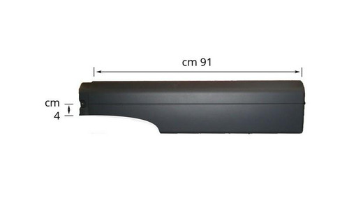 MAN TGL TGM Mudguard Extension Long 91cm Right - With Cutout 2005-2013