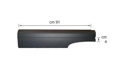MAN TGL TGM Mudguard Extension Long 91cm Left - With Cutout 2005-2013