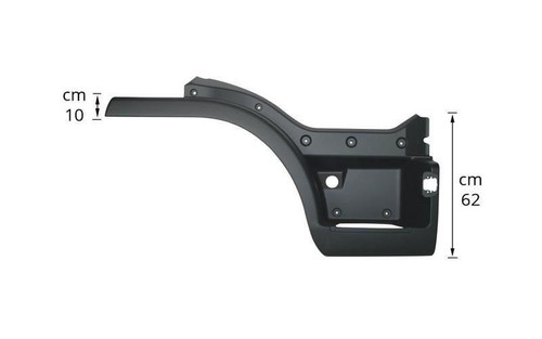 MAN TGL TG3 Upper Stepwing Primed Right 2020 Onwards