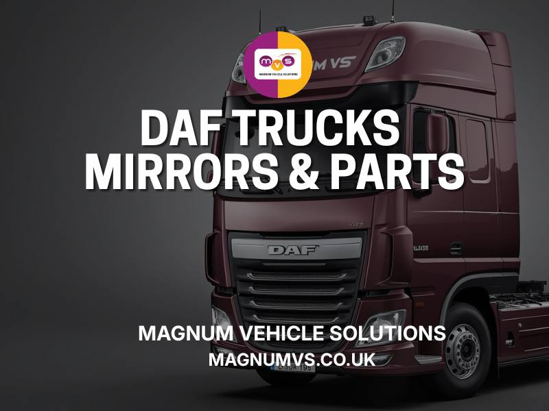 Premium DAF Mirror Covers for XD, XF, XG & XG+ (2021 Onwards)