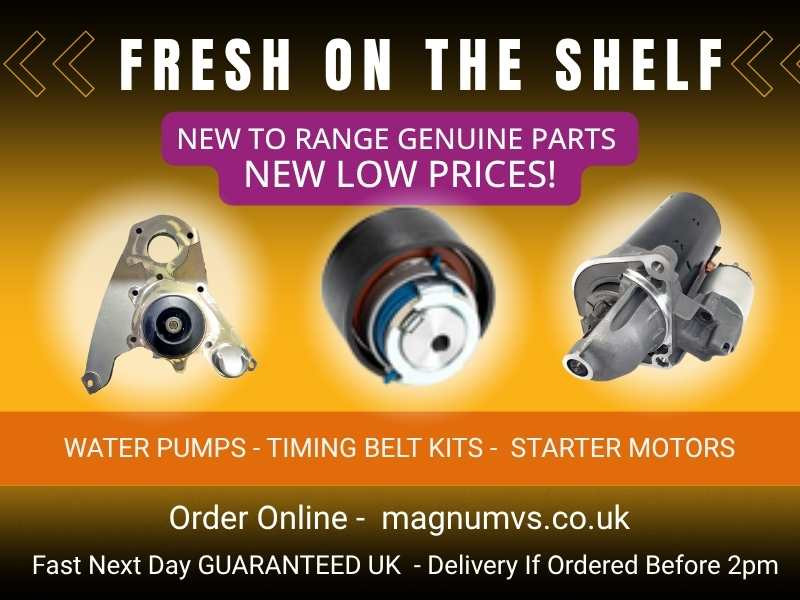 New to Range: Genuine Van & Motorhome Parts at New Low Prices