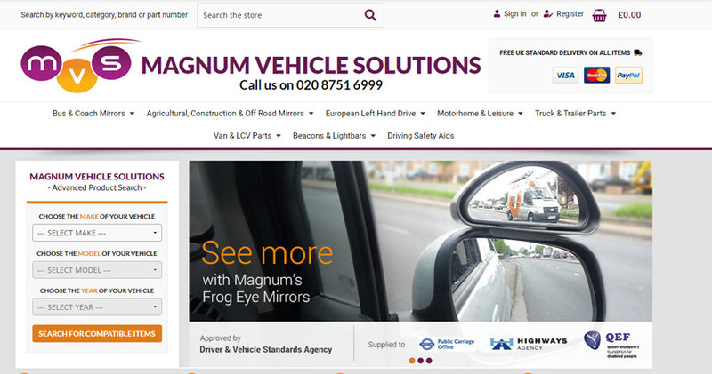 Magnum VS Launches New Website For 2022