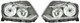 Volkswagen VW Amarok Headlight Lamp Black Electric Levelling Pair 7/2010-3/2017