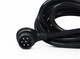 Agricultural Directional Mirror Wiring Loom With 6 Pin Plug - 3.5m Cable