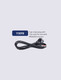 Agricultural Mirror Wiring Loom With Male 2 Pin Plug - 1.5m Cable