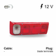 Ci Motorhome Rear Stop Tail Light Lamp With Fog Jokon