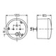 Bus, Coach, Minibus Rear Stop Tail Light Lamp 12/24v Hella 2NE 964 169-021
