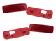Ford Transit Mk8 Rear Reflector Light Lamps Pair 2013 Onwards