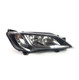 Weinsberg Motorhome Headlight Headlamp Black Inner 5/2014> Pair Genuine