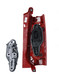Genuine Peugeot Partner Rear Light with Bulb Holder Left 2 Rear Doors 2008-2019