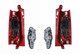 Citroen Berlingo Rear Light with Bulb Holder 2 Rear Doors 2008> Pair Genuine
