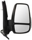 Ford Transit Mk8 Door Mirror Elec Heated 16w Clear Indicator O/S Right 2019>