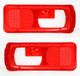 Daf CF XF Rear Combination Tail Light Lamp Lens Only Pair Genuine 4/2012>