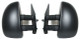 Auto Sleepers Motorhome Medium Arm Mirror Electric Heated 1994-2006 Pair