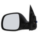 VW Amarok Mirror Electric Heated Black N/S Left 2012-2022