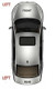 Compass A Class Motorhome Mirror Manual Left 1992> Mekra 513731321 010524