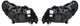 Ace Motorhome Headlight Headlamp Including Motor Pair 5/2011-9/2014 Genuine