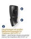 Valtra Heavy Duty Rear View Twin Mirror Manual Left - Mekra 511009021