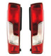 Malibu Motorhome Rear Back Tail Light With Bulb Holder 2014> Pair Genuine