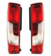 Knaus Motorhome Rear Back Tail Light With Bulb Holder 2014> Pair Genuine