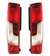 Eura Mobil Motorhome Rear Back Tail Light With Bulb Holder 2014> Pair Genuine
