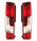 Eura Mobil Motorhome Rear Back Tail Light With Bulb Holder 2014> Pair Genuine