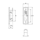 Caravan, Motorhome, Horsebox Rear Number Plate Light Lamp White 92 x 29mm Jokon