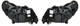 Auto Trail Headlight Headlamp Including Motor Pair 5/2011-9/2014 Genuine