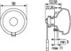 Caravan Motorhome Rear Indicator Light Lamp Genuine Hella 2BA965039061