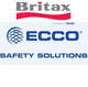 Ecco - Britax Trailer. Van Rear Number Plate Light Lamp Pair 872.00.LB, 872.01.LB