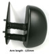 Eura Mobil Motorhome Mirror Medium Arm Manual N/S Left 1994-2006