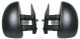 Geist Motorhome Mirror Medium Arm Manual Pair 1994-2006