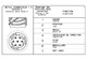 Iveco Eurocargo Rear Back Tail Light Lamp 2 Bolt Fixing Fits Left or Right