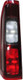 Renault Trafic Rear Back Tail Light Lamp With Bulb Holder Pair 2014 Onwards