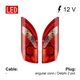 Motorhome & Trailer Multi Function Rear Back Tail Light Lamp LED Pair -  Jokon