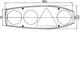 Caraluna Mk2 Caravan Trailer Rear Tail Light Lamp With Fog Right Hella