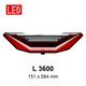 Motorhome Rear Back Stop Tail Light Lamp Right 12v Jokon L3600 - 10.3230.521