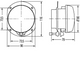 Hella Front Cornering Light / Fog Light Lamp Hella 1N0009295-031