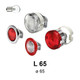 Caravan & Motorhome 95mm Round Red Outer Trim Ring Jokon L65 System 30.0019.000