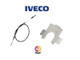 Genuine Iveco Daily Handbrake Cable 65C 70C With Clip - 2006 Onwards 5803037979