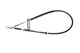 Genuine Iveco Daily Handbrake Cable With Clips 2006 On - 5802235434, 5803037978 
